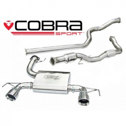 VZ12b Cobra Sport Vauxhall Corsa D Nurburgring (2007-09) Turbo Back Package (with Sports Catalyst / Non-Resonated), Cobra Sport, VZ12b